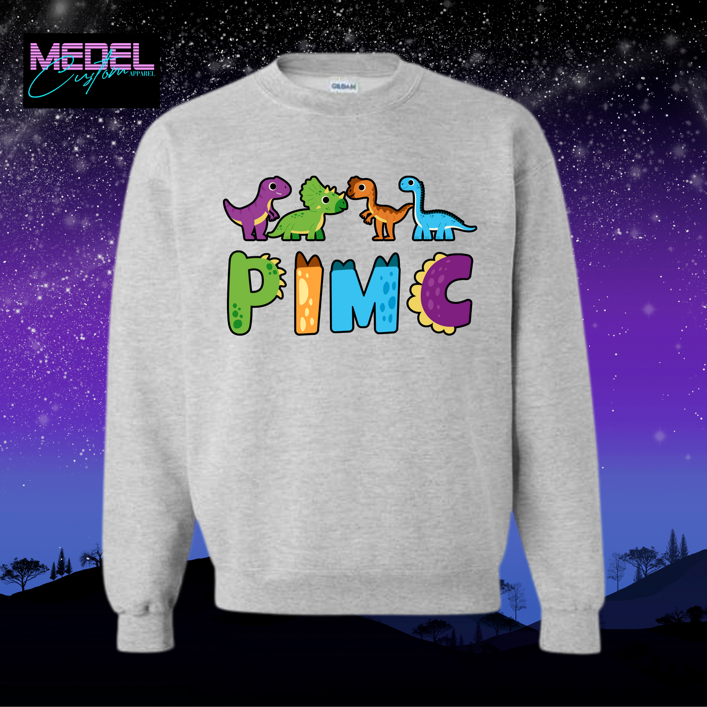 Dinosaur Crew Neck Sweater