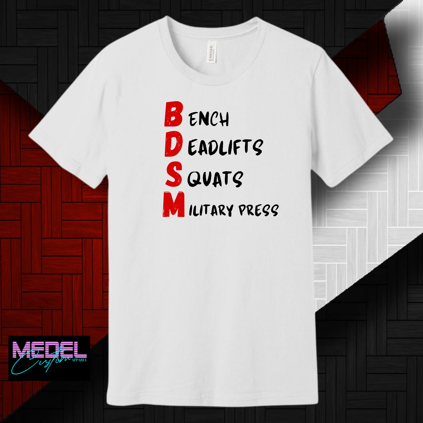 Bench Press Gym Shirt (BDSM)