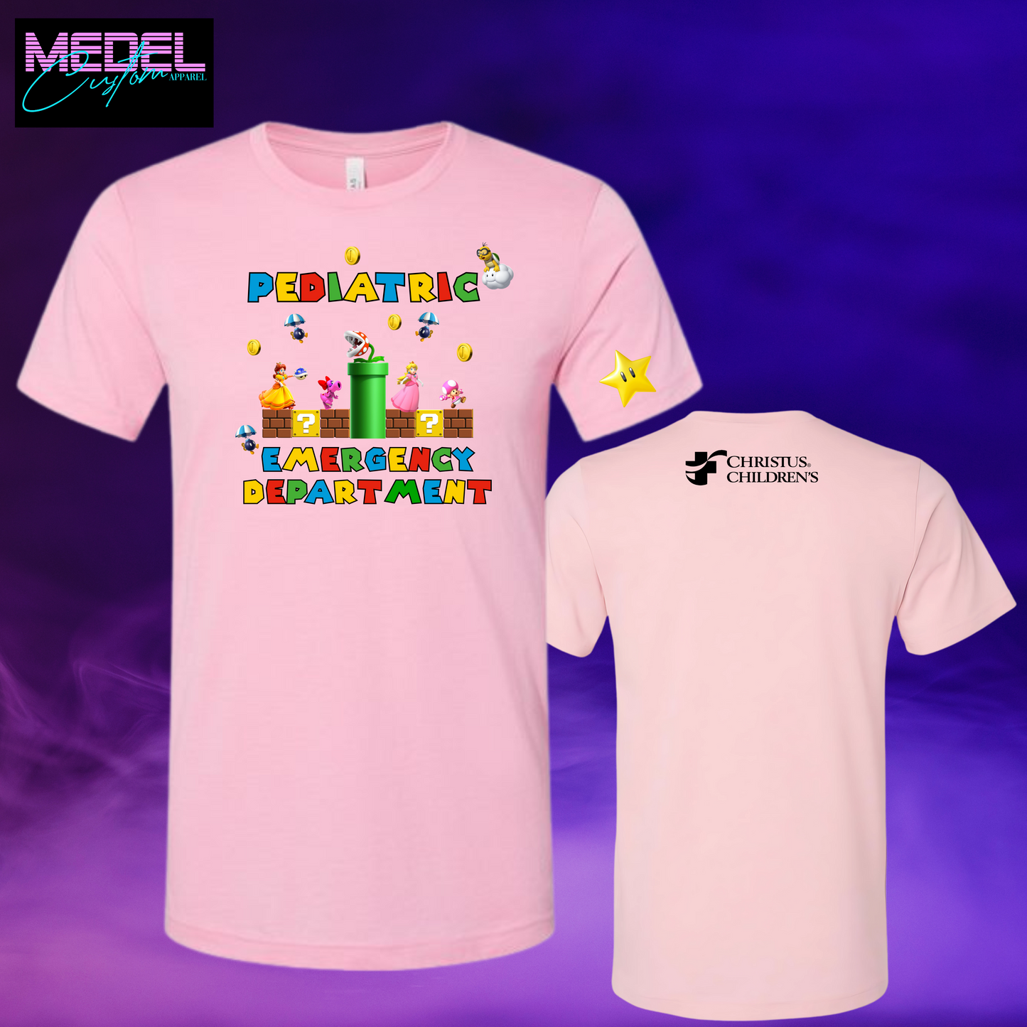 Female Mario Characters Unit Shirt