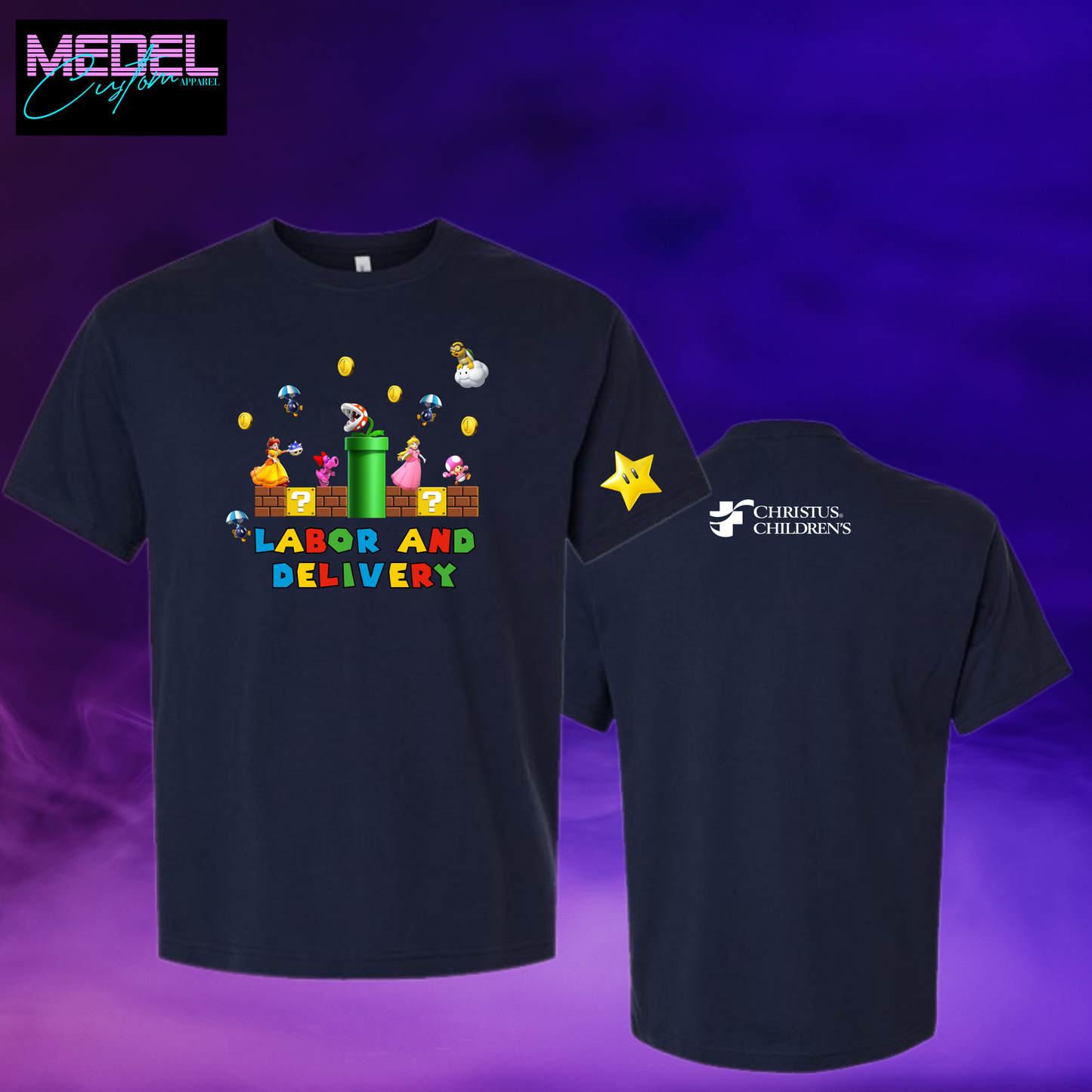 Female Mario Characters Unit Shirt