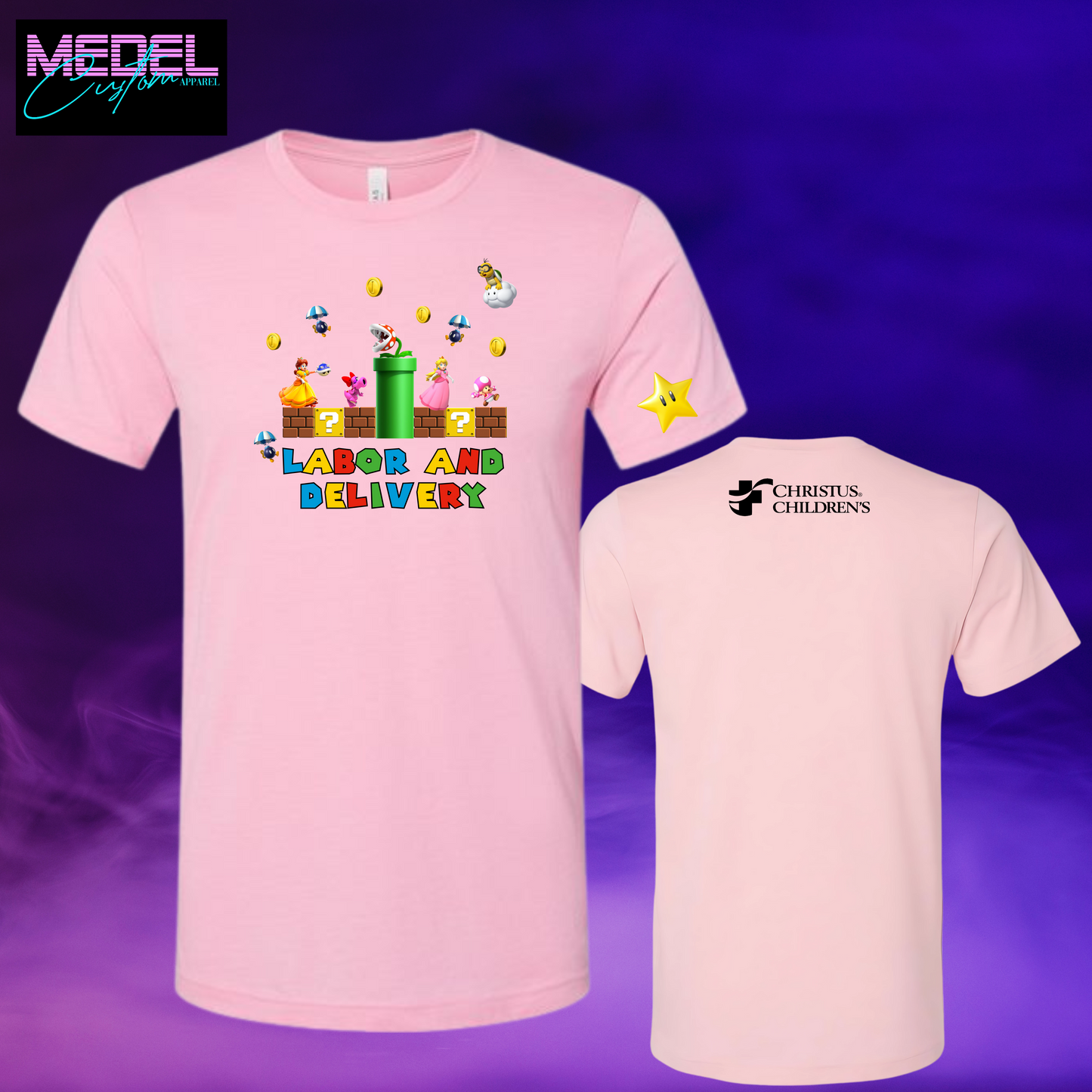 Female Mario Characters Unit Shirt