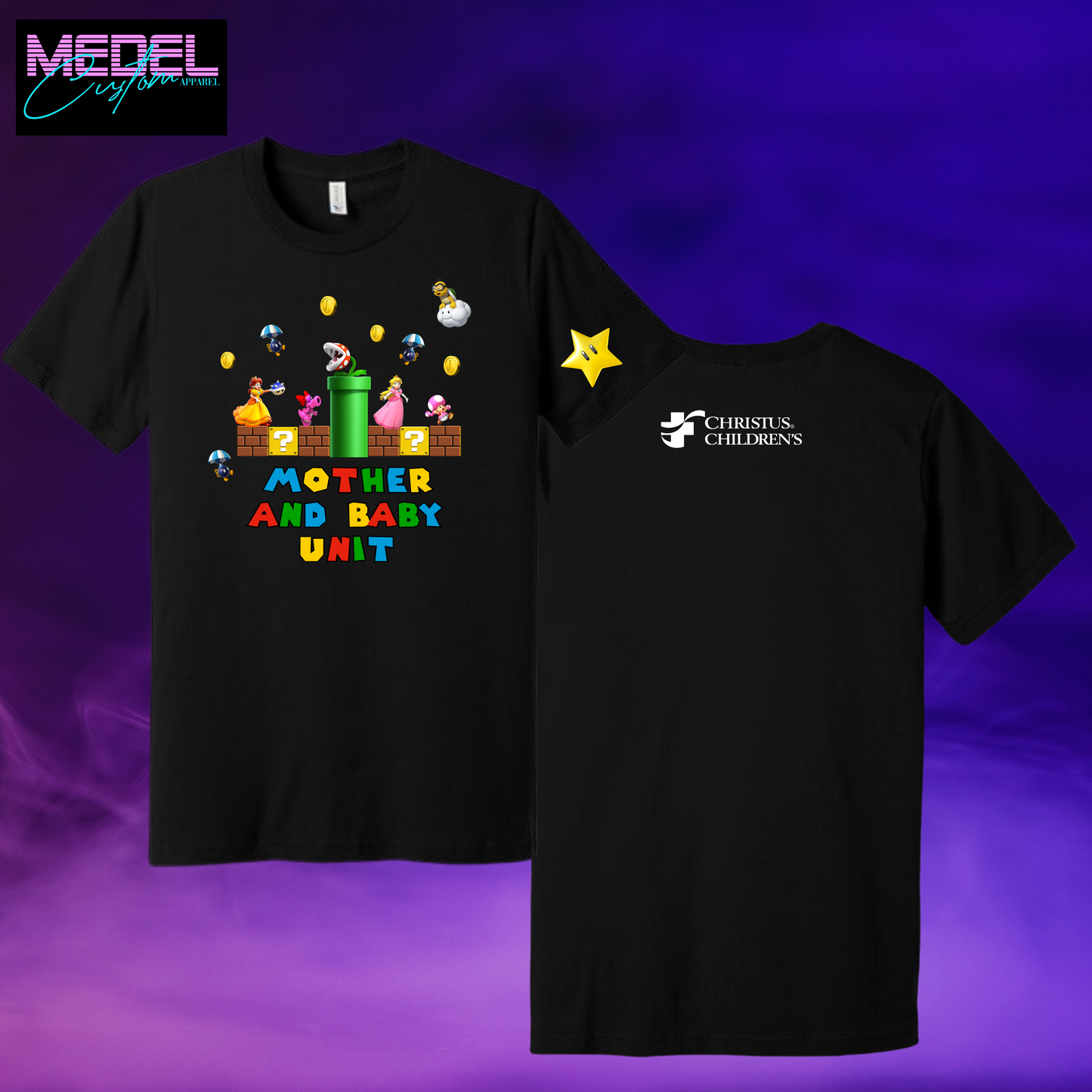 Female Mario Characters Unit Shirt