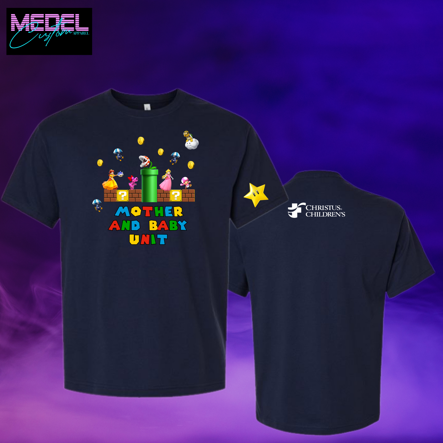 Female Mario Characters Unit Shirt