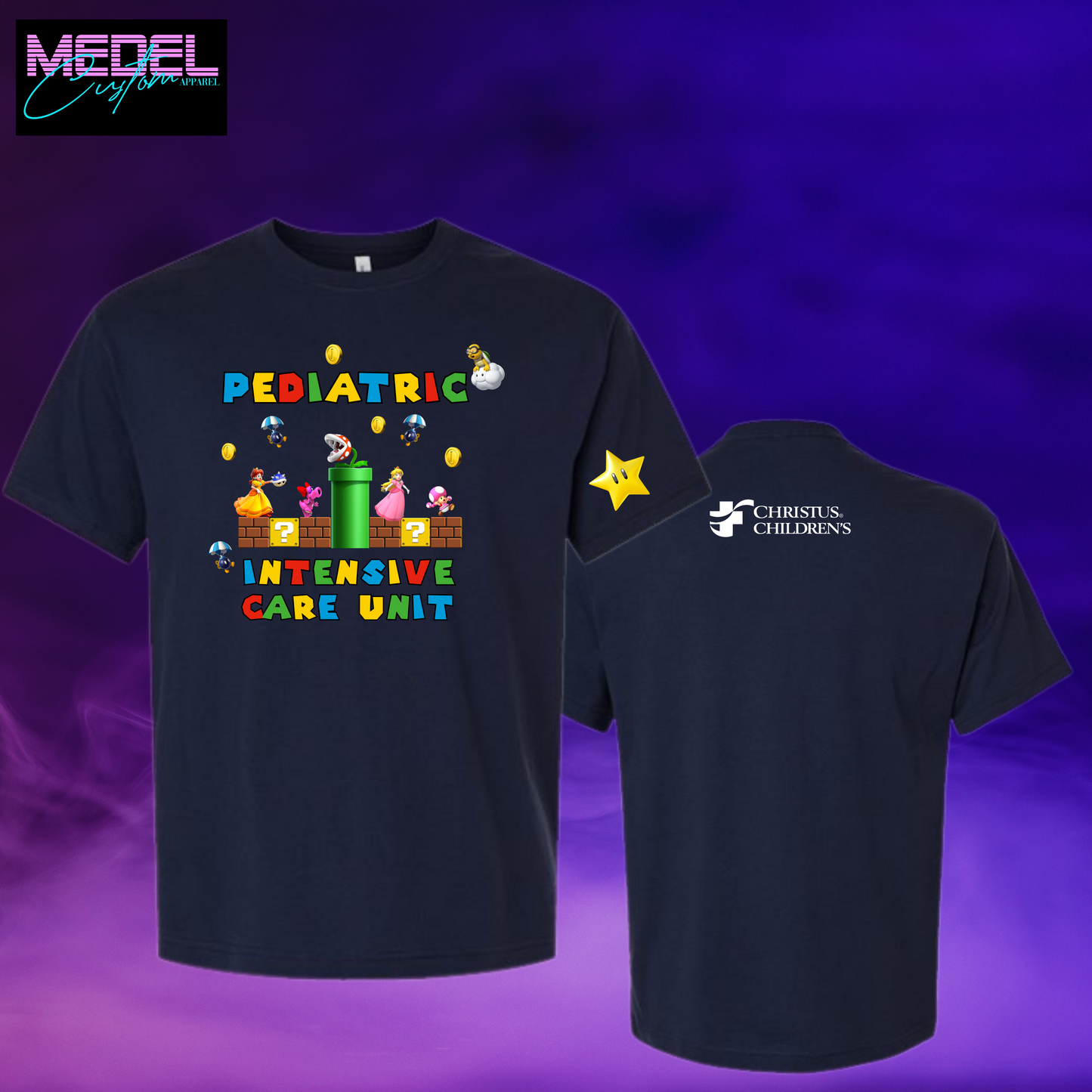 Female Mario Characters Unit Shirt