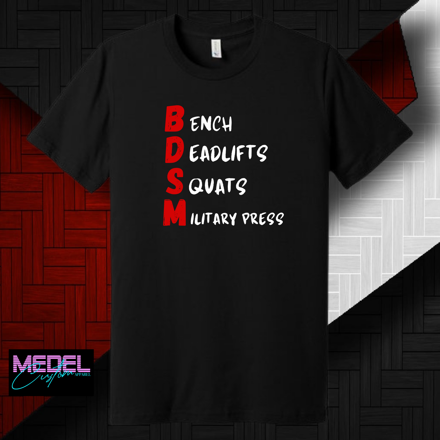 Bench Press Gym Shirt (BDSM)