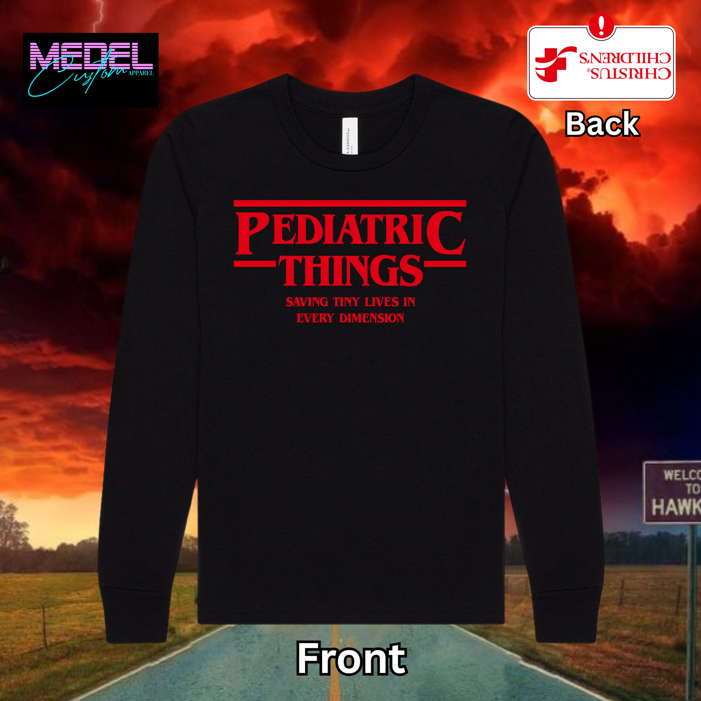 Pediatric Thing- Shirt, Crewneck Sweater, Long Sleeve